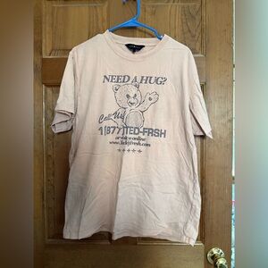 light pink teddy fresh shirt